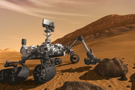 No sabemos si habrá puesto los triángulos de emergencia, pero el rover Curiosity de la NASA en Marte tiene un serio problema en una de sus ruedas No sabemos si habrá puesto los triángulos de emergencia, pero el rover Curiosity de la NASA en Marte tiene un serio problema en una de sus ruedas